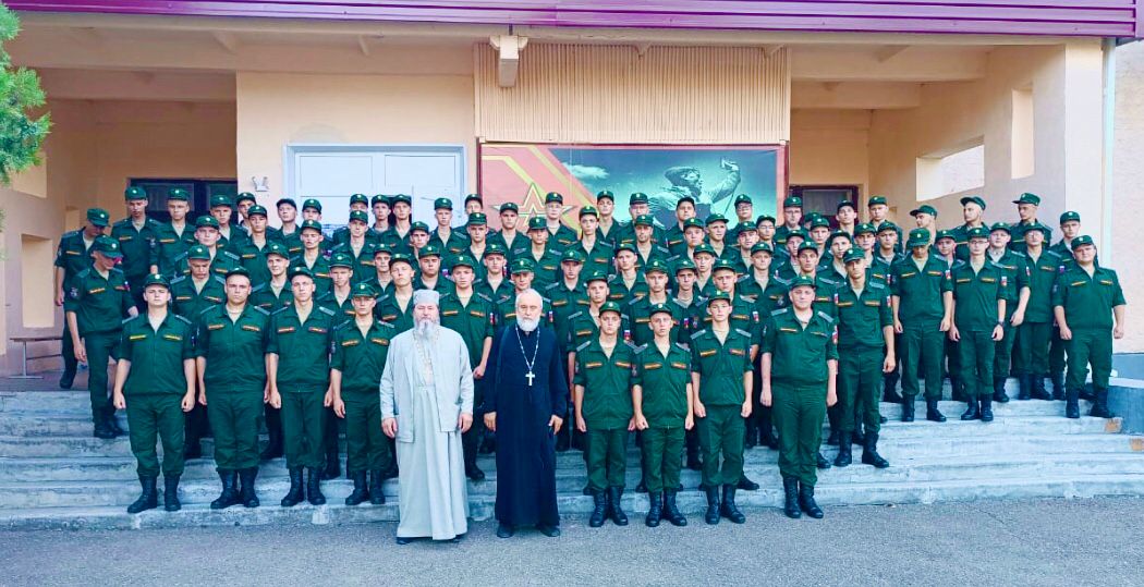 Занятия с военнослужащими 227 артиллерийской бригады